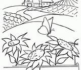Crops Coloring Pages sketch template