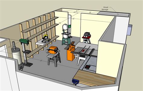 Guide to Get Woodworking shop floor plan | Free Ebook 4 Woodworking Plans