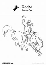 Rodeo Coloring Pages For Kids – Free Printables  Art & Craft sketch template