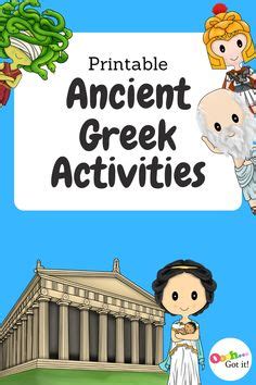 Printable Ancient Greek Games and Activities on Pinterest