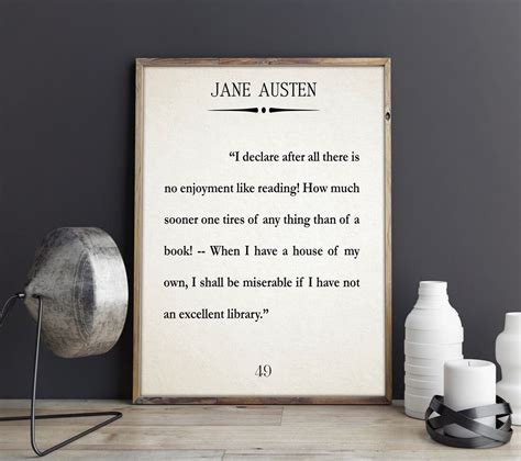 Jane Austen Quote Pride and Prejudice Quote Jane Austen Print Jane ...