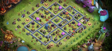 Farming Base TH12 with Link, Anti Everything - Clash of Clans - Town ...