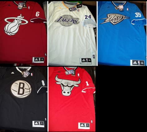 NBA's Christmas Day sleeved jersey designs by Adidas reportedly leak ...