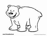 Bear Coloring Pages For Kids sketch template