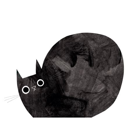 Cat Lover Cat Illustration Cute Art Black Cat Loaf Print Prints Digital ...