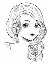 Fun Girly Coloring Pages  Coloring Page For Kids sketch template