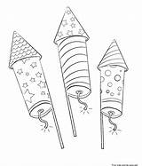 Fireworks Printable Coloring Pages At GETHANABLOG Blog sketch template