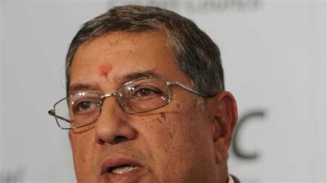 N Srinivasan attends BCCI meet