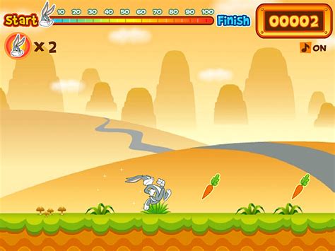 Bugs Bunny Hopping Carrot Hunt ~ Get Online Games Reviews For Free | Find Your Favorite Online Games