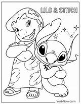 Free Stitch Coloring Pages For All Ages Printable PDF sketch template