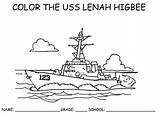 Navy Ship Coloring Page sketch template