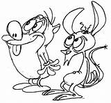 30  Ren And Stimpy Coloring Pages Free Printable PDF & Online Coloring sketch template