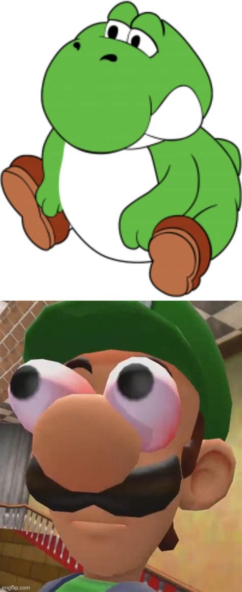 Image tagged in fat yoshi,luigi has ascended,memes - Imgflip