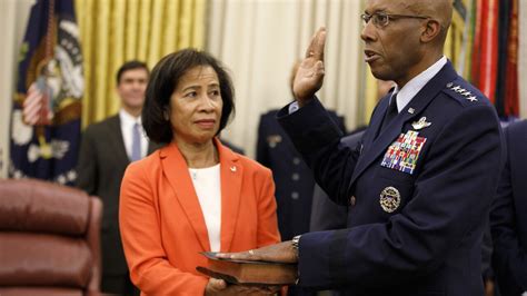 Gen. Charles Q. Brown sworn-in as first Black Air Force chief