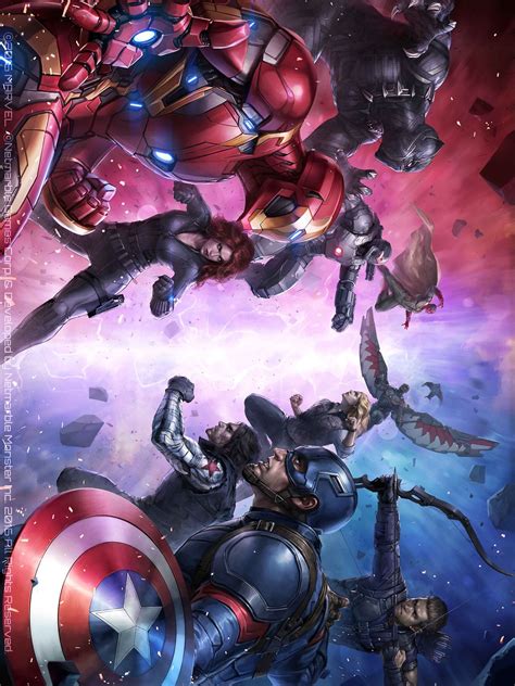 Civil War by JEEHYUNG LEE | Marvel, Marvel superheroes, Marvel wallpaper
