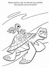 Finding Nemo Color Pages  Coloring Home sketch template
