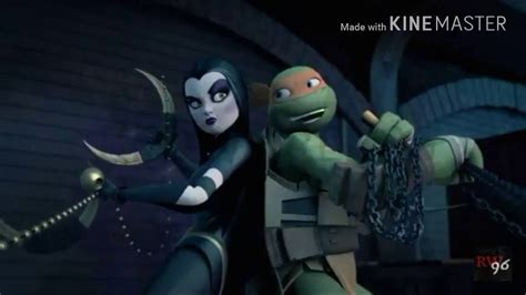 Tmnt 2012-Karai,April and Shinigami-Take a Hint - YouTube