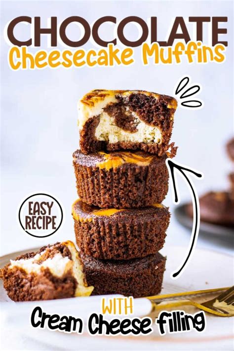 Chocolate Cream Cheese Muffins | A Reinvented Mom