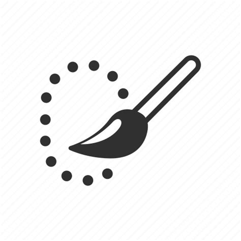 Brush, paint brush, photoshop, quick selection tool icon