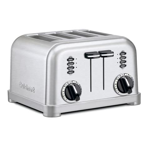 Shop Cuisinart 4-Slice Stainless Steel Toaster at Lowes.com