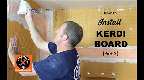 How to Install Schluter KERDI-BOARD in a Bathroom Part 2 (Step-by-Step ...