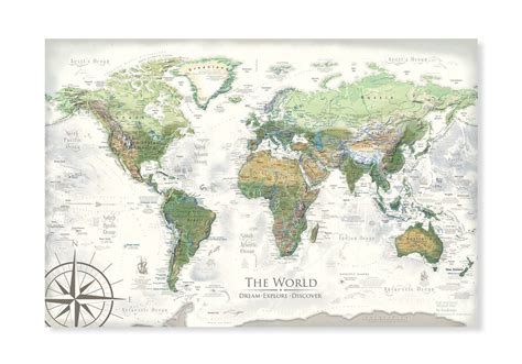 Best World Map Posters | Mappr