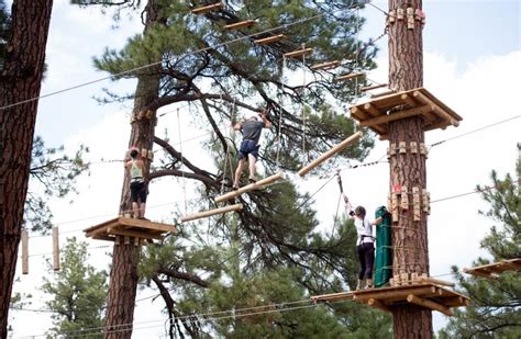 Flagstaff Extreme Adventure Course is a neat spot where you can climb, crawl, and zip your way ...