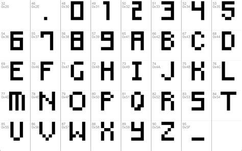 An 8-bit Font Windows font - free for Personal