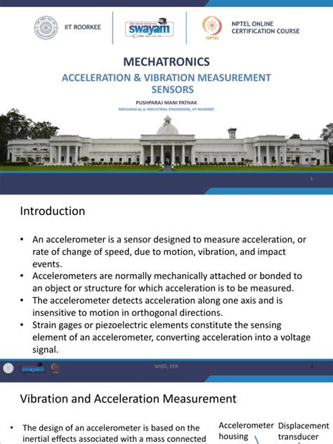 10 - Acceleration and Vibration Measurement - Sensors | PDF | Accelerometer | Semiconductors