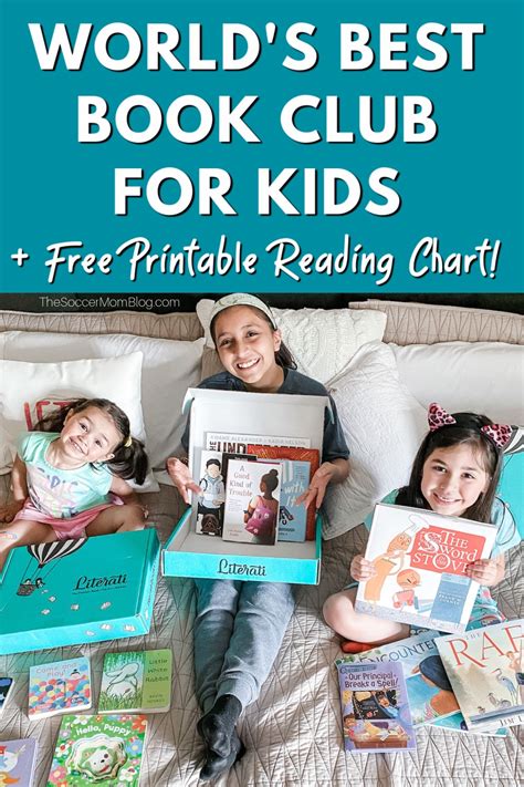 50 Book Reading Challenge for Kids + FREE Printable Reading Chart