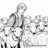 Shepherd Coloring Pages  Free & Printable sketch template