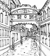 32  Venice Italy Coloring Pages Hestiis Myname sketch template