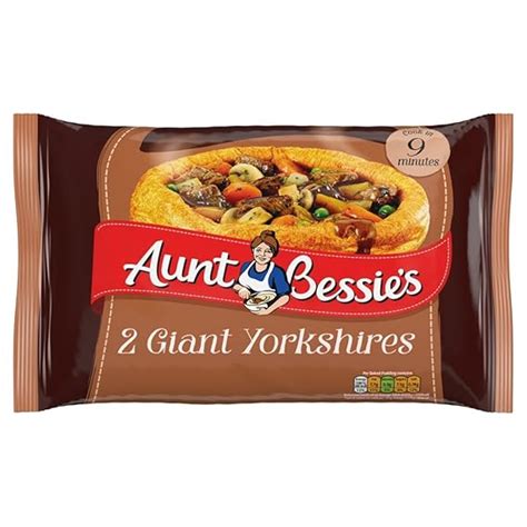 Aunt Bessie's 2 Giant Yorkshire Puddings, 230g (Frozen): Amazon.co.uk: Grocery