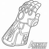 Infinity Gauntlet Coloring Page Thanos  AusmalbilderFurKinderde sketch template
