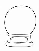 Snow Globe Printable Coloring Page By Mrshamisartroom  TPT sketch template