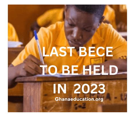 2023 BECE would be the last in history: Here is why