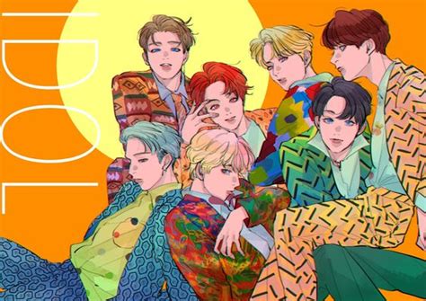 BTS Idol - BTS Fan Art (42832155) - Fanpop