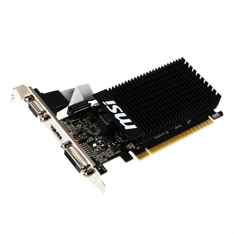 MSI Nvidia GeForce GT-710 da 2GB, VGA, HDMI, DVI, dual screen - Nonsoloinformatica