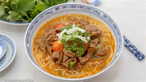 Spicy Beef Noodle Soup (Bun Bo) - Flavorful and Hearty Recipe with Video