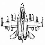 Print Fighter Jet coloring Page  Download Or Color Online For Free sketch template