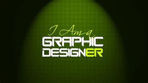 I Am Graphic Designer by eswarraj