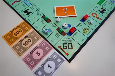 Pieces for the Game Monopoly by Hasbro Editorial Image - Image of chance, background: 157696020