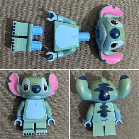 Lego Disney Stitch Minifigure Discoloured whilst in Storage : r/lego