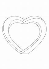 50 Coloriage Coeur  sketch template