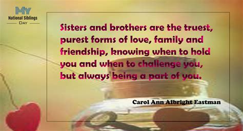 Happy National Siblings Day Quotes - ShortQuotes.cc