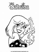 Sabrina coloring pages sketch template
