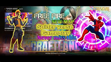 Free Fire New Map | spider-verce Gameplay |#Bangobhaiyaging#gameplay#freefire - YouTube