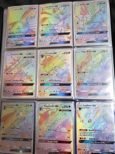 Pokemon Cards HYPER RARE Official Lot Ex Gx Mega Holo | Etsy