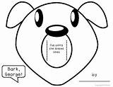 Bark George Slider Sequencing Activity By Honeybee  TPT sketch template
