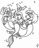 The Little Mermaid Coloring Pages Printable  Home sketch template